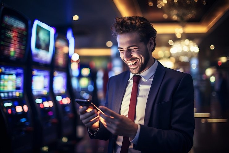 Pilihan permainan dalam Game Demo lambang bet